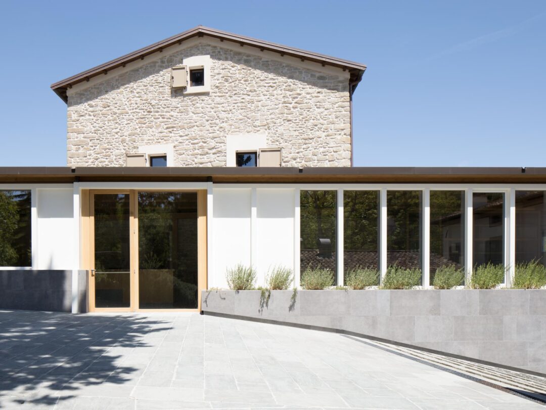 corte san ruffillo spa entrance facade dovadola