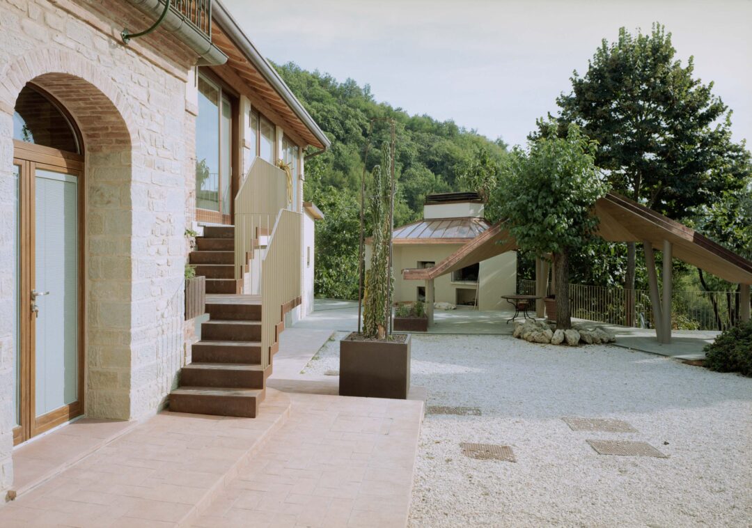 conutry house restoration modigliana