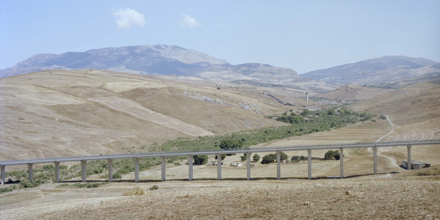 strada provinciale 138 viaduct irosa madonie paesaggi